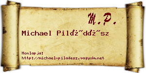 Michael Piládész névjegykártya